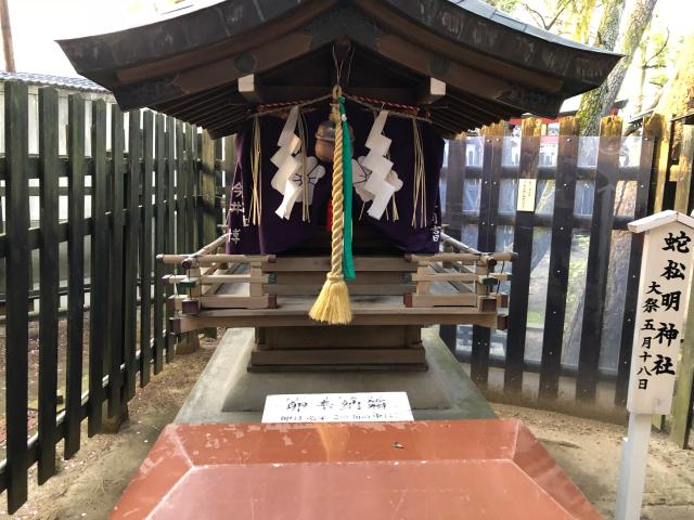 蛇松神社(白山神社境内社)の写真1