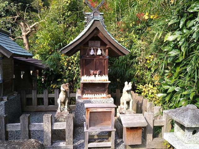 推恵・熊野・稲荷神社(城山稲荷神社境内社)の写真1