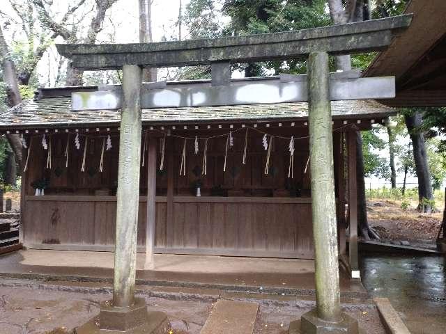 東京都板橋区志村2-16-2 城山熊野神社末社の写真1