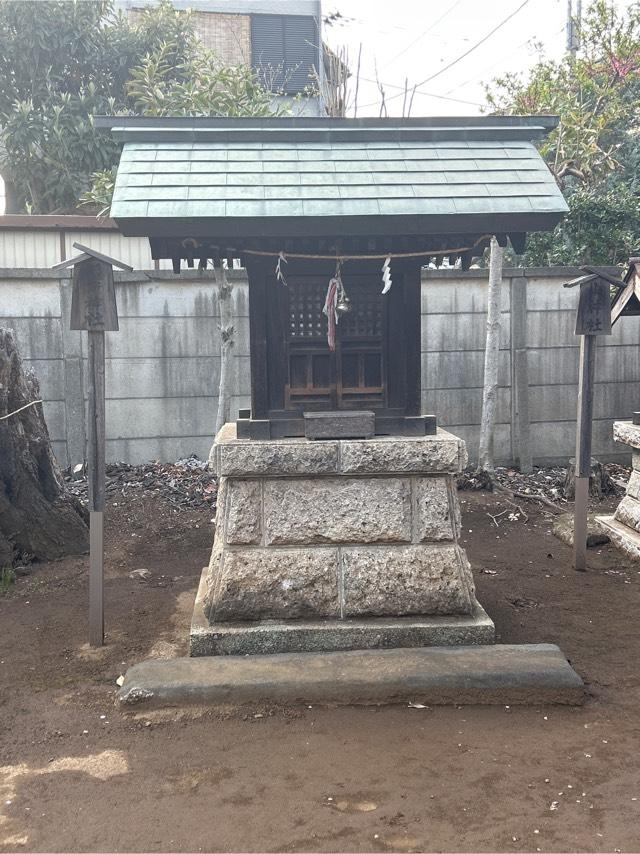 稲荷神社(熊野神社境内)の参拝記録(ねこチャリさん)