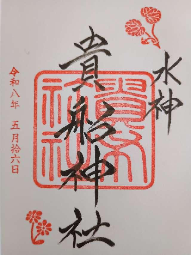 貴船神社の御朱印1