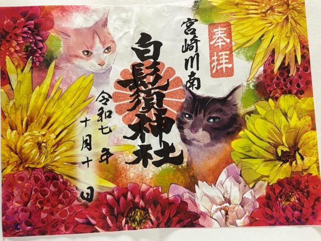 白鬚神社の御朱印2