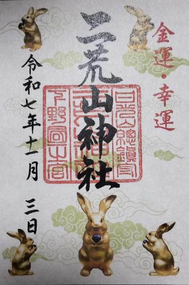 日光二荒山神社(本社)の御朱印8