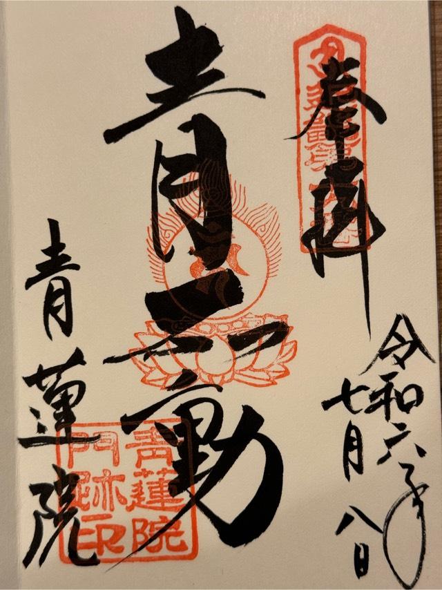 天台宗青蓮院門跡 将軍塚青龍殿（大日堂）の御朱印3