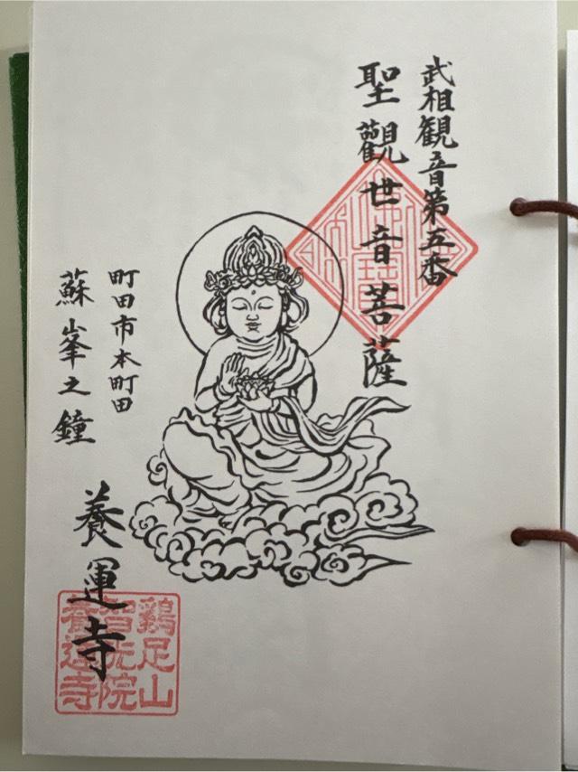 養運寺（鶏足山智光院）の御朱印6