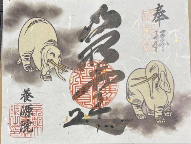 養源院の御朱印2