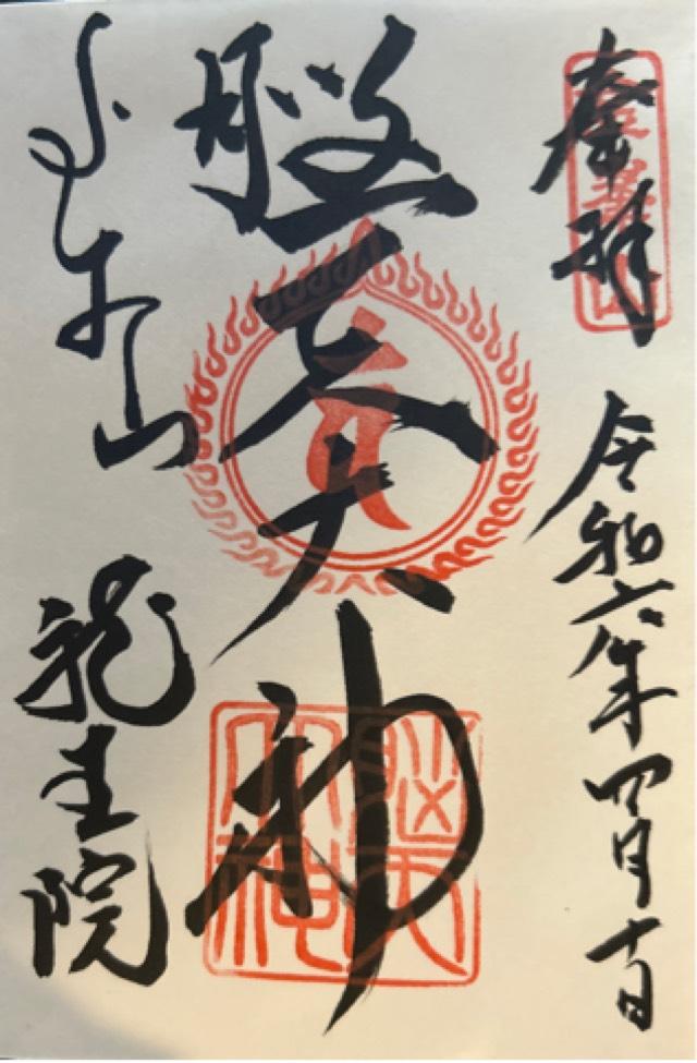 龍王院（脳天大神）の御朱印6