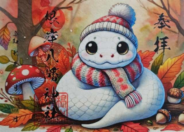 八幡神社(根岸八幡神社)の御朱印2