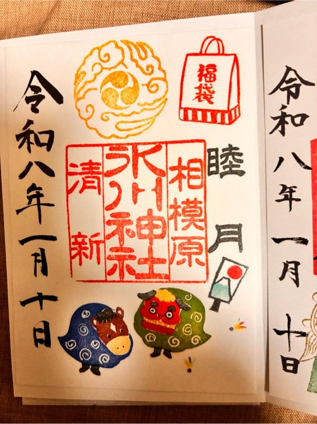 氷川神社（相模原氷川神社）の御朱印6