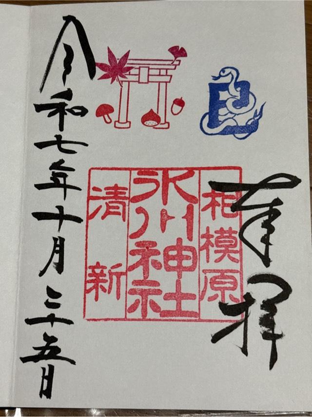 氷川神社（相模原氷川神社）の御朱印1