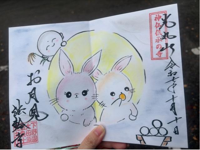 光丸山 法輪寺の御朱印1