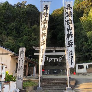 白山神社の参拝記録(ワヲンさん)