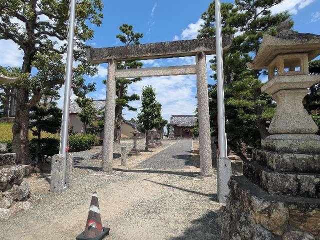 牟呂神富神明社の参拝記録1
