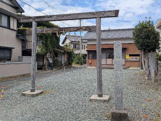 田中神明社の参拝記録1