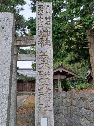 菱木野天神社の参拝記録(銀玉鉄砲さん)