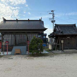 諏訪神社の参拝記録(ワヲンさん)