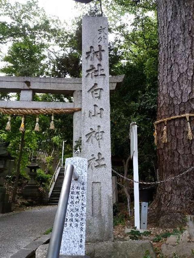 愛知県半田市白山町4-122 白山社（成岩白山神社）の写真2