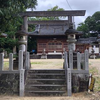 八幡社（岩滑八幡社）の参拝記録(ワヲンさん)