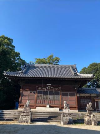 八幡社（岩滑八幡社）の参拝記録(恭子さん)