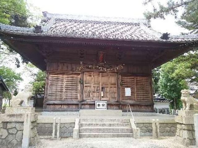 愛知県碧南市久沓町1-5 白山社（久沓白山社）の写真1