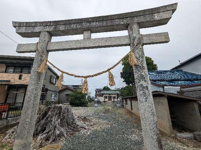 白山社の参拝記録1
