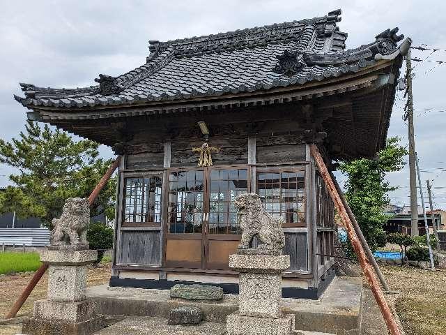愛知県弥富市三稲字5-12 大明神社の写真1