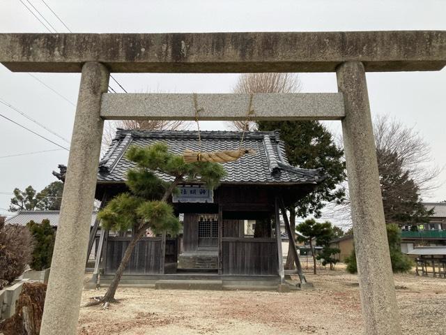 神明社の写真1