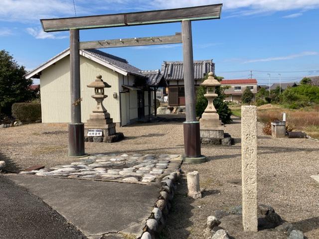 萱町神明社の参拝記録1