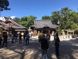 諏訪神社の参拝記録(じゃすてぃさん)