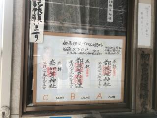 都波岐神社・奈加等神社の参拝記録(じゃすてぃさん)