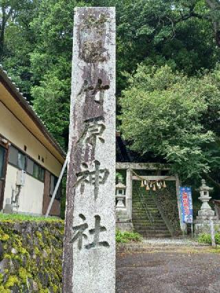 竹原神社の参拝記録(銀玉鉄砲さん)