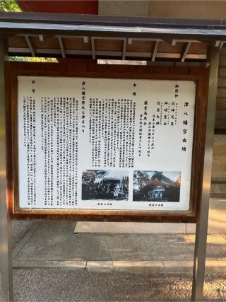 津八幡宮の参拝記録(こーちんさん)
