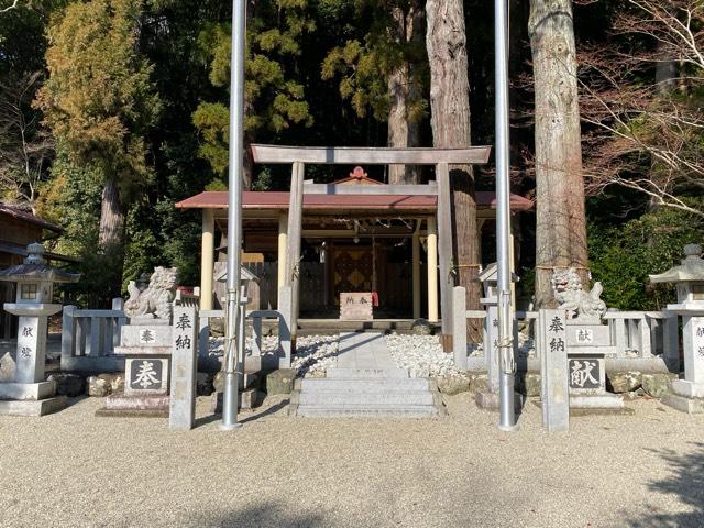 五箇谷神社(朝柄八柱神社)の参拝記録1
