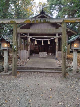 箕曲中松原神社の参拝記録(ムロさん)