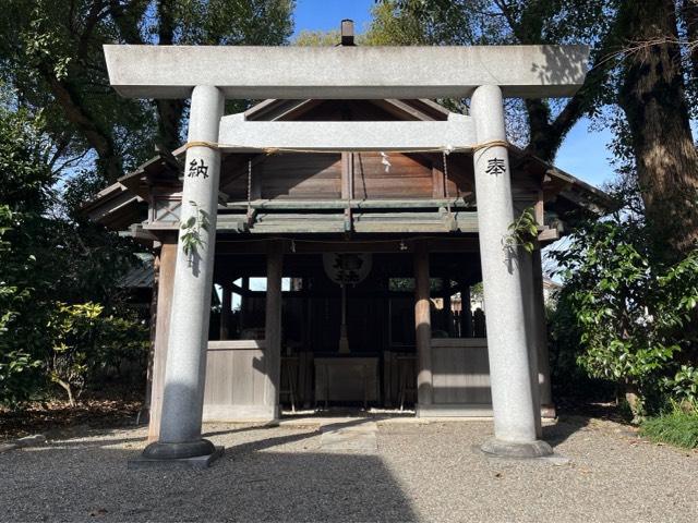 世木神社の参拝記録(忍さん)