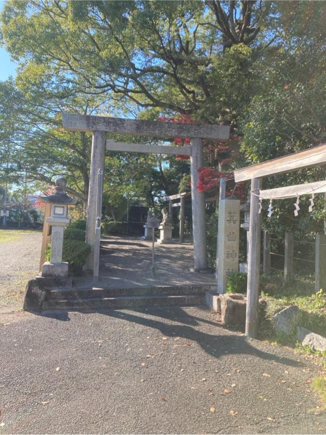 箕曲神社の写真1