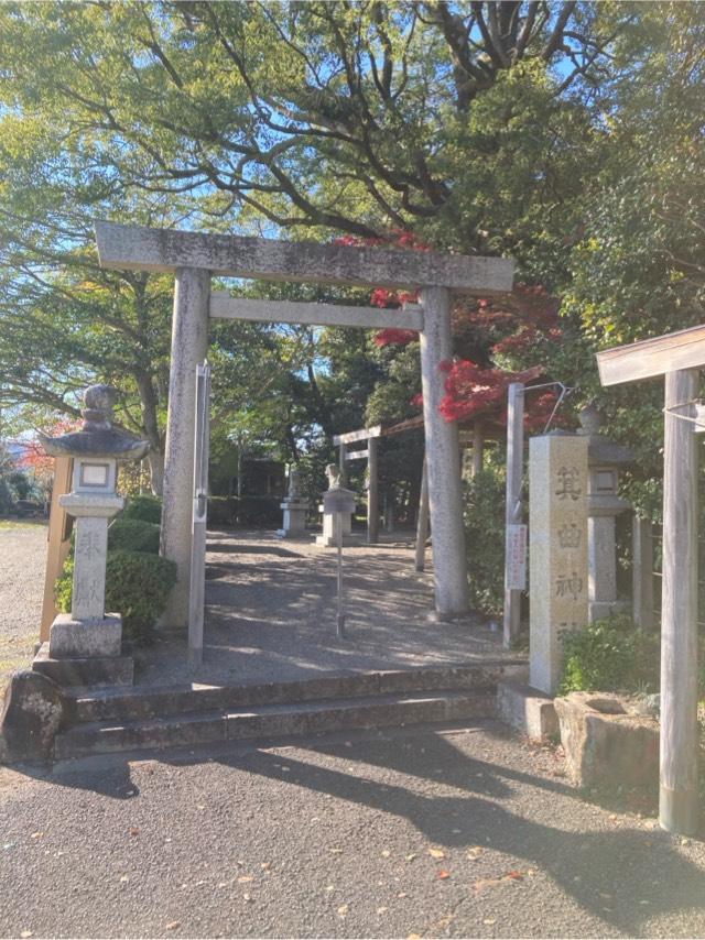 箕曲神社の参拝記録1