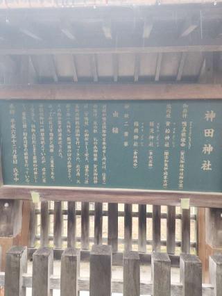 神田神社の参拝記録(みっちゃんさん)