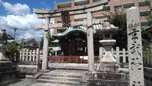 京都府京都市北区紫野雲林院町88 玄武神社の写真3