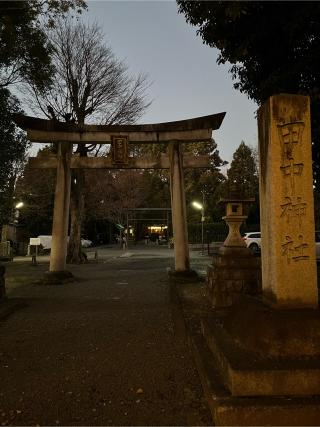 田中神社の参拝記録(せきちゃんさん)