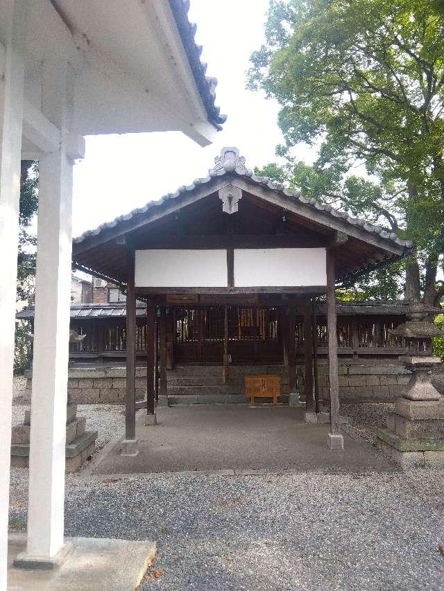 金井戸神社（三栖神社御旅所）の参拝記録1