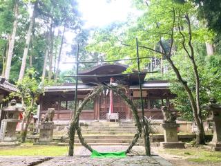 朱智神社の参拝記録(じゃすてぃさん)