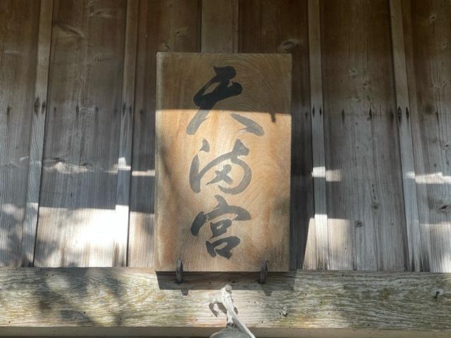 天満宮社の参拝記録1