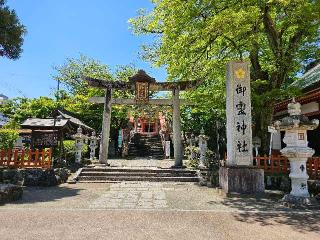 御靈神社(御霊神社)の参拝記録(すみれさん)