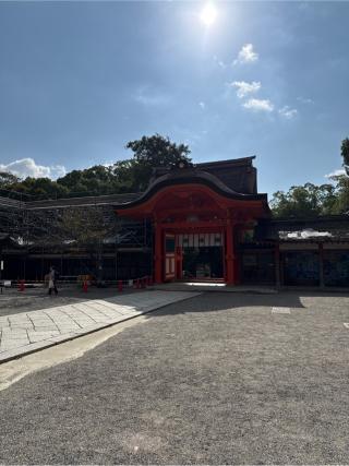 石清水八幡宮の参拝記録(⛩️🐍🐢まめ🐢🐍⛩️さん)