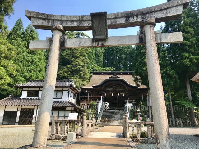 京都府福知山市三和町大原ウラ山 大原神社の写真2