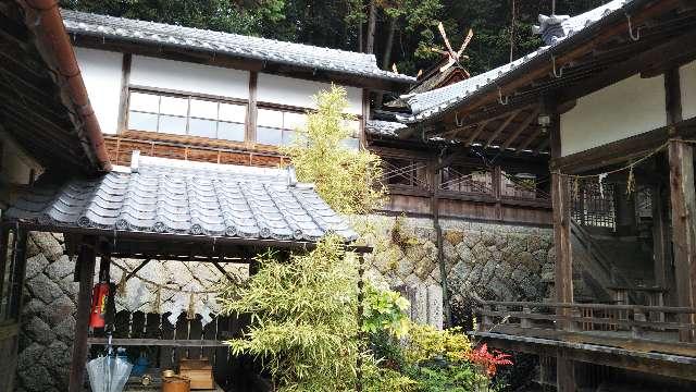 京都府相楽郡南山城村大字田山小字堂山1 諏訪神社の写真1