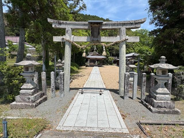 岡神社の参拝記録1