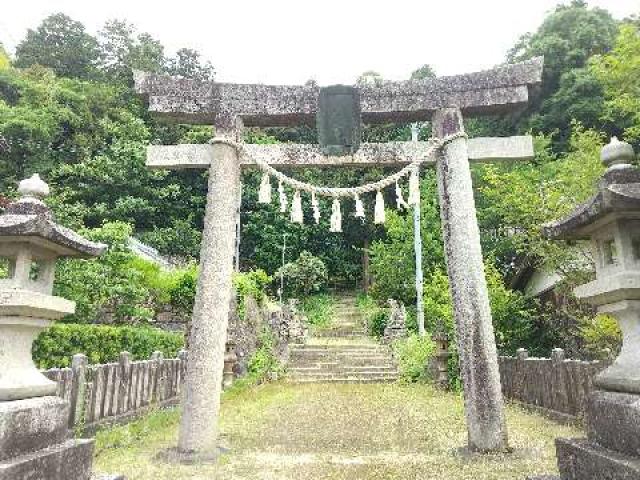 京都府与謝郡与謝野町男山178 板列八幡神社の写真1