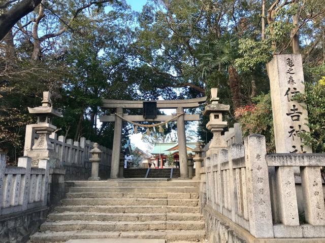 大阪府池田市住吉２−３−１８ 亀之森 住吉神社の写真2